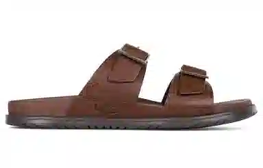 UGG Wainscott Buckle Slide Burgundy