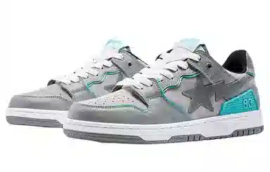 A BATHING APE SK8 Low Grey