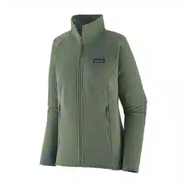 patagonia Women's R2 TechFace Jacket Logo