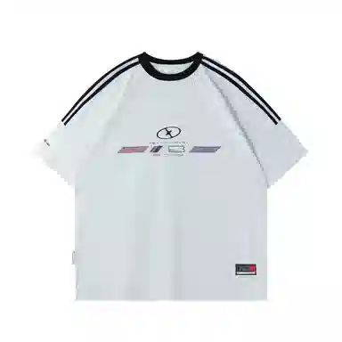 BJHG Retro Striped Raglan Tee