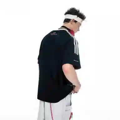 BJHG Retro Striped Raglan Tee