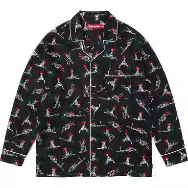 Supreme x Hanes FW25 Holiday Pajama Set
