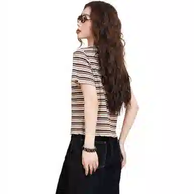 Baleno V-Neck Striped Tee