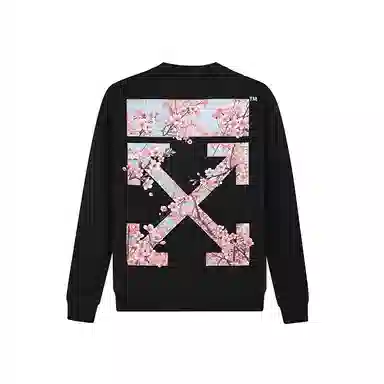 OFF-WHITE Embroidered Pullover Sweatshirt