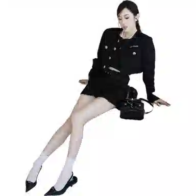 13 DEMARZO FW23 Tweed Skirt