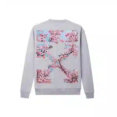 OFF-WHITE Embroidered Pullover Sweatshirt