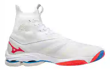 Mizuno Wave Lightning Neo White Red