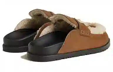 Hermes Daily Comfort Slides Brown