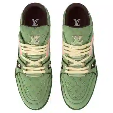 Tyler x Louis Vuitton Trainer Low Green