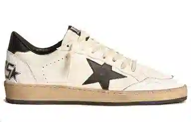 Golden Goose Ball Star White Black