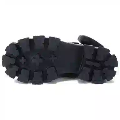 Prada Monolith Black Boots