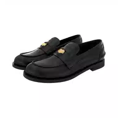 Miu Miu Penny Loafers Black