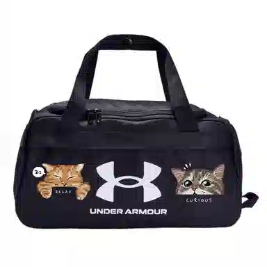 Under Armour Logo Zipper Bag Black