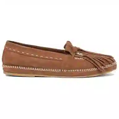 Fendi O'Lock Brown Loafers