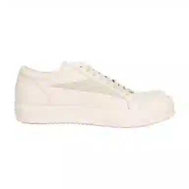 Rick Owens Low Top Sneakers White