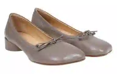 MM6 Maison Margiela Ballet Heels Brown