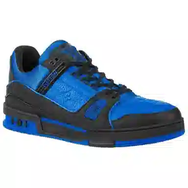 Louis Vuitton Trainer Blue Black