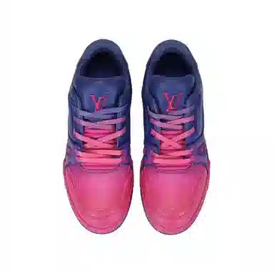 LOUIS VUITTON Trainer Low Purple Pink