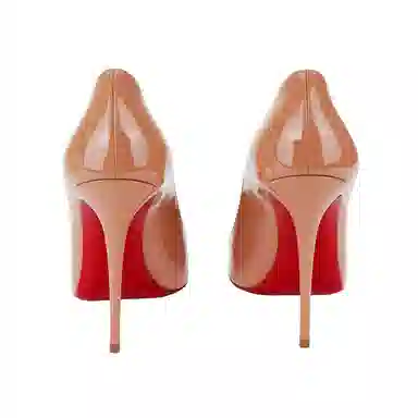 CL Kate Nude Patent Pumps