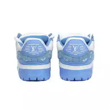 Louis Vuitton Trainer Maxi Blue White