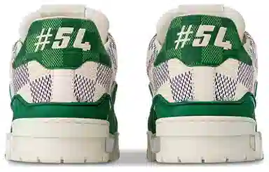Louis Vuitton LV Trainer White Green