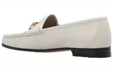 Gucci 1953 Horsebit Loafers White