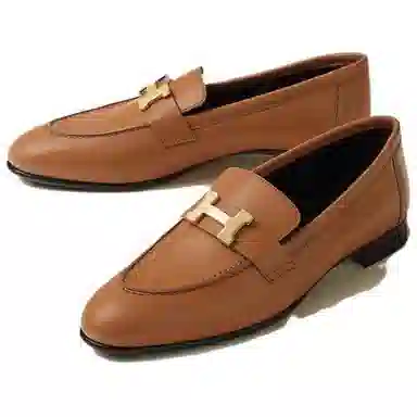 Hermes Loafers Brown