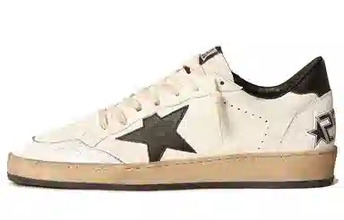 Golden Goose Ball Star White Black