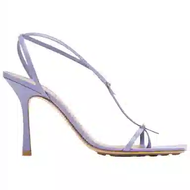 Bottega Veneta Stretch Sandals Purple