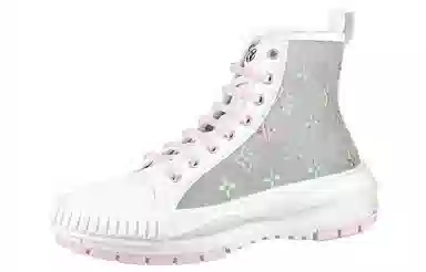 Louis Vuitton Squad White Grey Pink