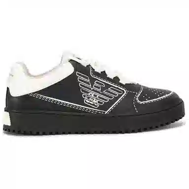 Emporio Armani Low Top Sneakers Black