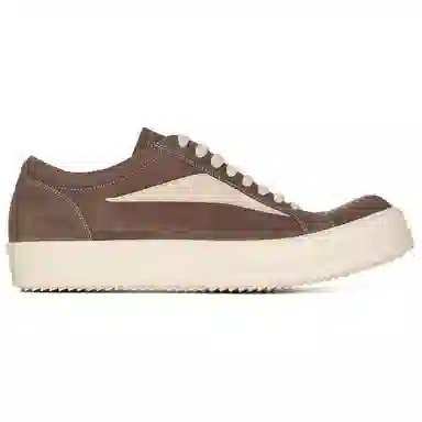 Rick Owens Low Top Sneakers Brown