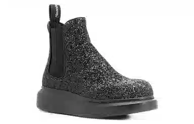 Alexander McQueen Chelsea Boots Black