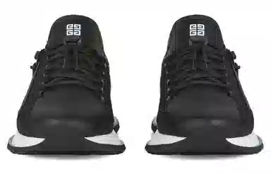Givenchy Low Top Leather Sneakers Black