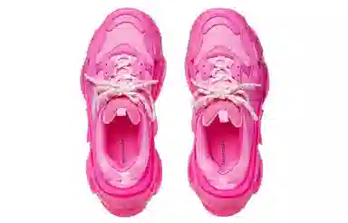 Balenciaga Triple S Fluorescent Pink