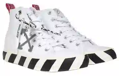 OFF-WHITE Vulcanised Mid-top