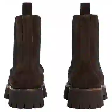 Gucci Chelsea Boot Brown Suede Horsebit