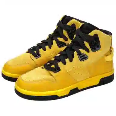 Acne Studios High-Top Sneakers Yellow