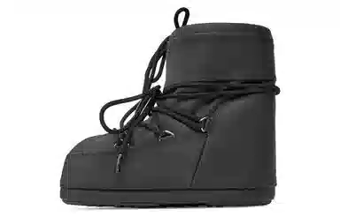 Moon Boot Black Snow Boots