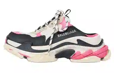 Balenciaga Triple S White Black Pink