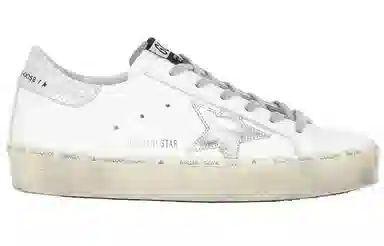 Golden Goose Hi Star Silver Tail