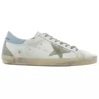 Golden Goose Super-Star White Distressed