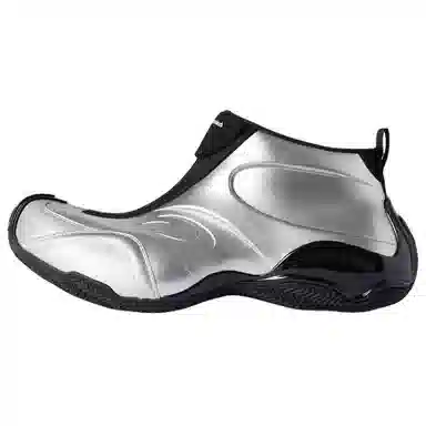 Balenciaga Basketball Mid Silver