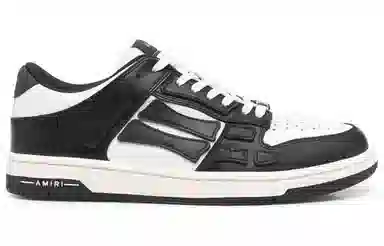 AMIRI Skel-Top Low Black White 2021