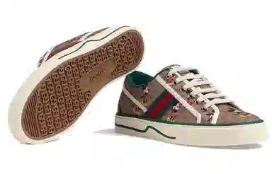 Gucci x Disney Tennis 1977 Brown