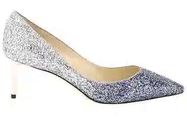 Jimmy Choo Romy Silver Blue