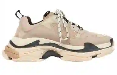 Balenciaga Triple S Beige Black