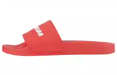 Balenciaga Pool Slide China Red
