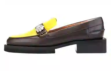 GANNI Loafers Spectrum Yellow