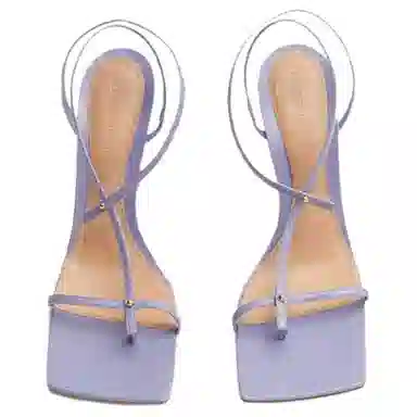 Bottega Veneta Stretch Sandals Purple
